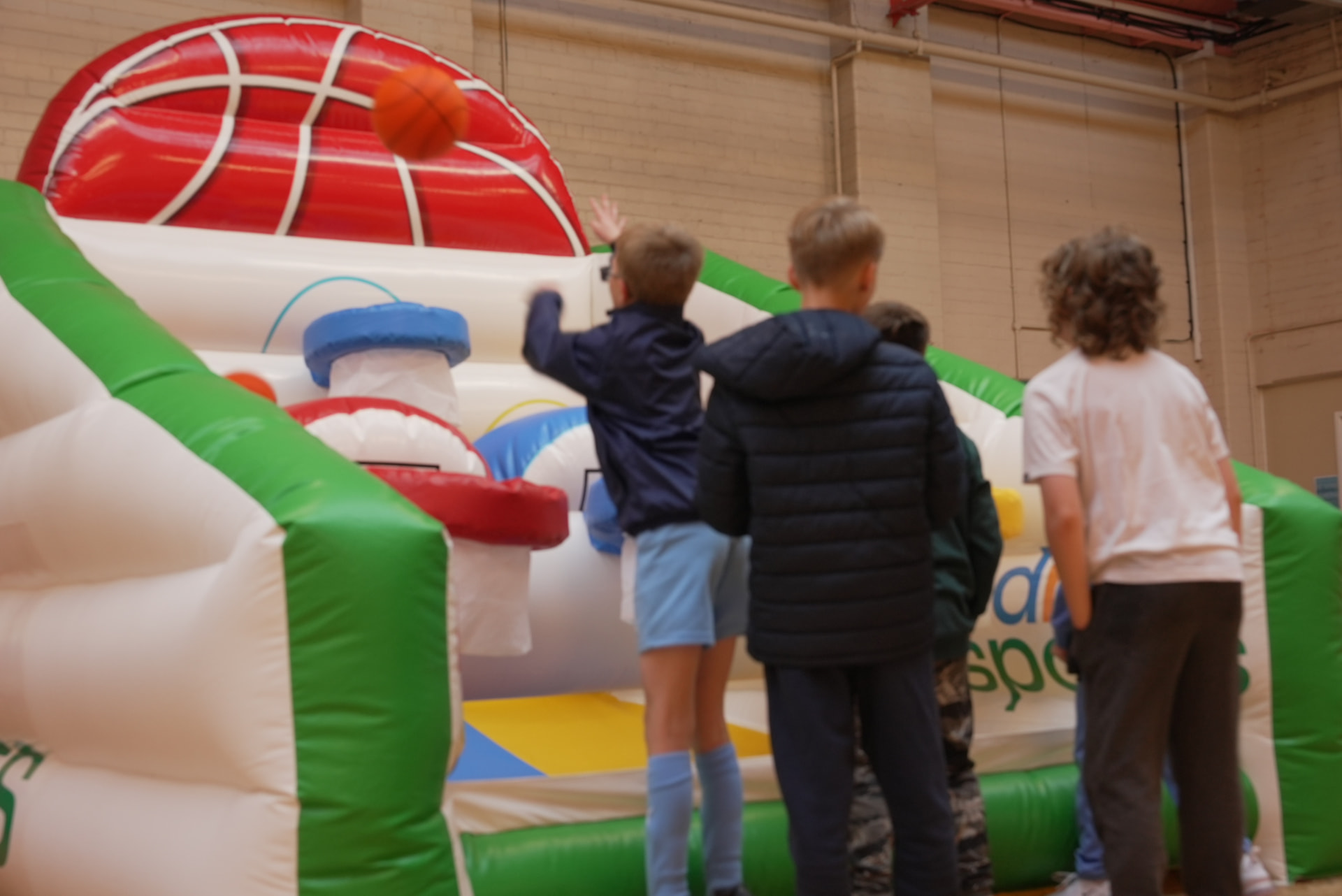 BDM Sports coaching session with children